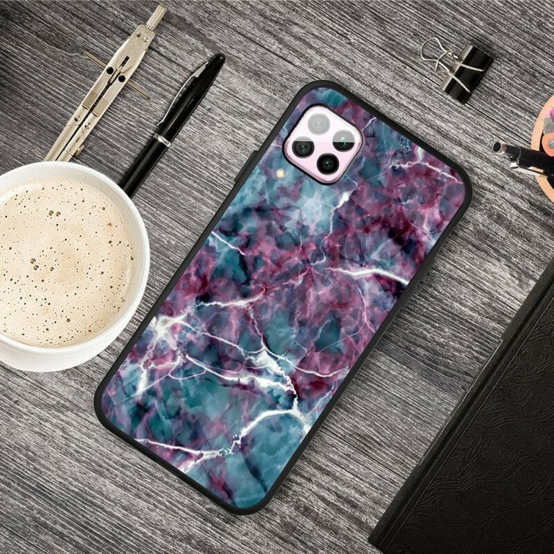 Case Huawei P40 Lite Purple Marble