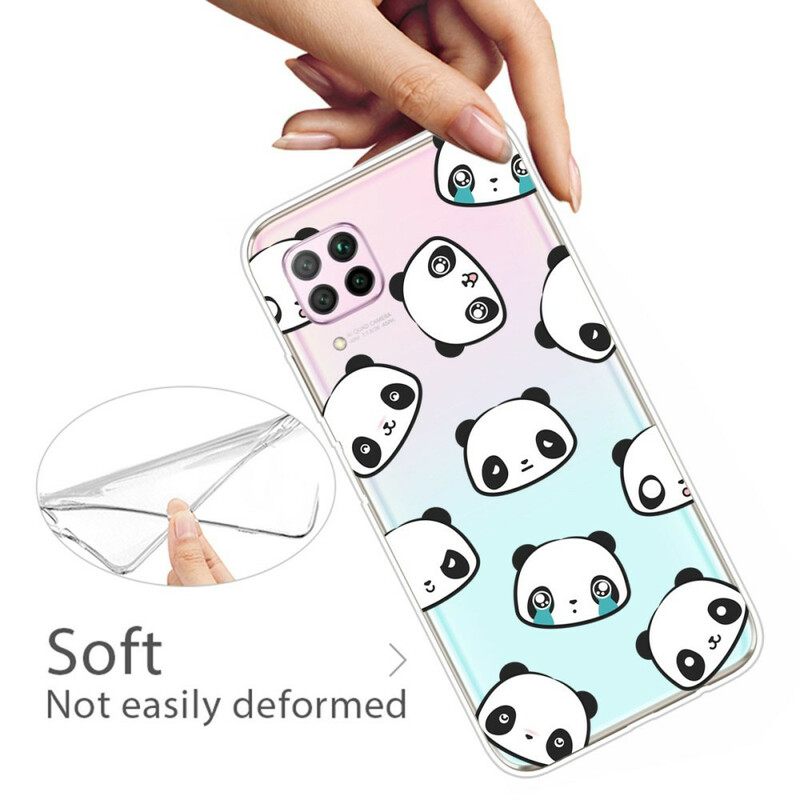 Case Huawei P40 Lite Sentimental Pandas