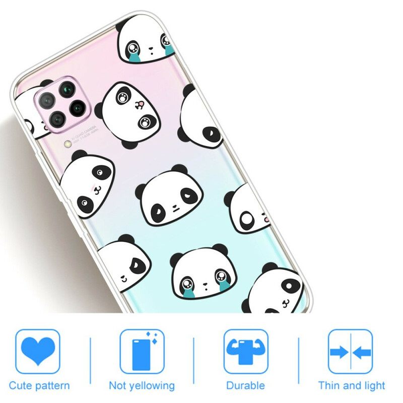 Case Huawei P40 Lite Sentimental Pandas