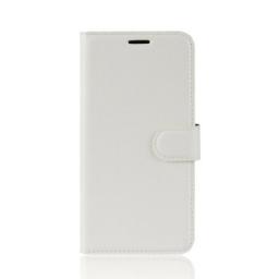 Flip Case Huawei P40 Lite Classic Litchi Faux Leather