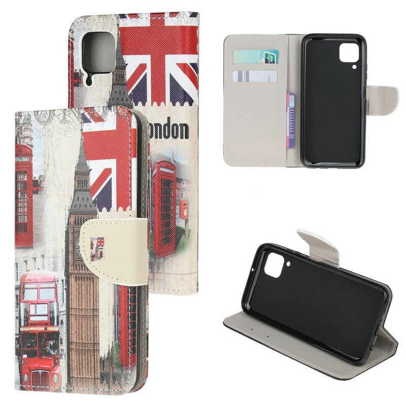 Flip Case Huawei P40 Lite London Life