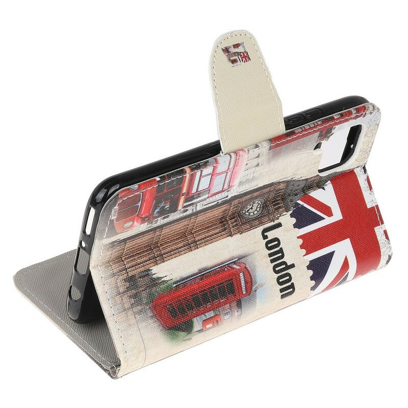 Flip Case Huawei P40 Lite London Life