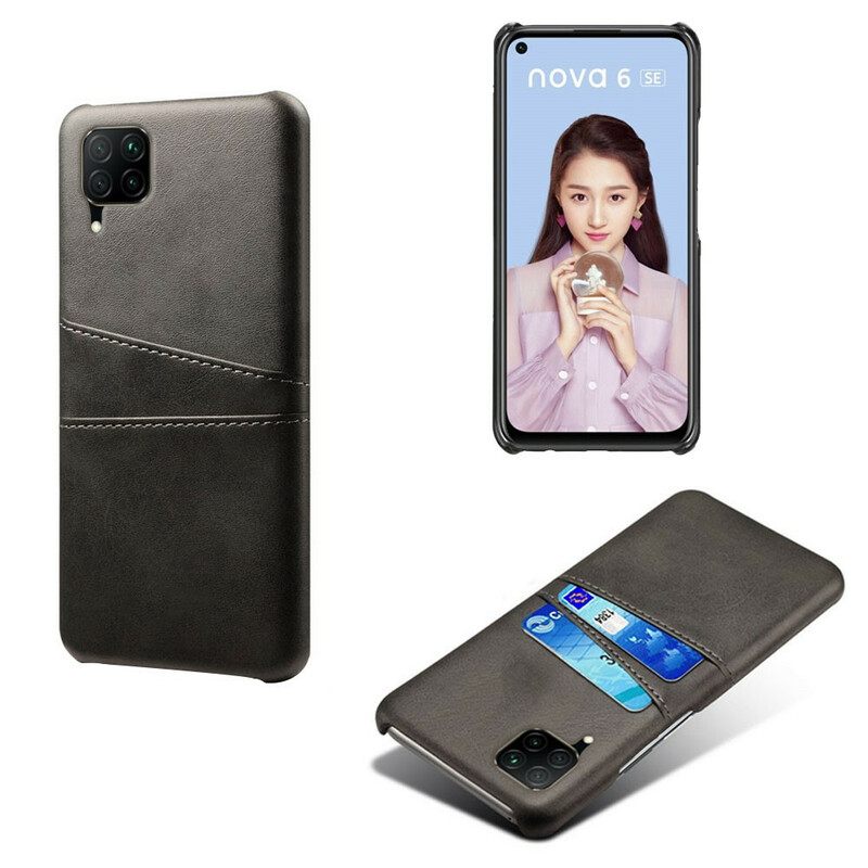 Kuori Huawei P40 Lite Double Card Holder Ksq