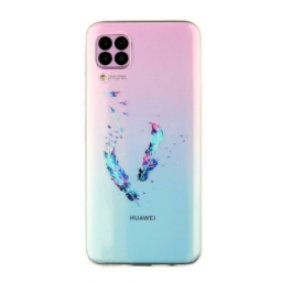 Kuori Huawei P40 Lite Läpinäkyvät Höyhenet