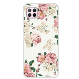 Kuori Huawei P40 Lite Liberty Flowers