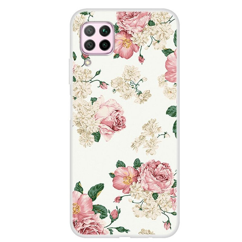 Kuori Huawei P40 Lite Liberty Flowers