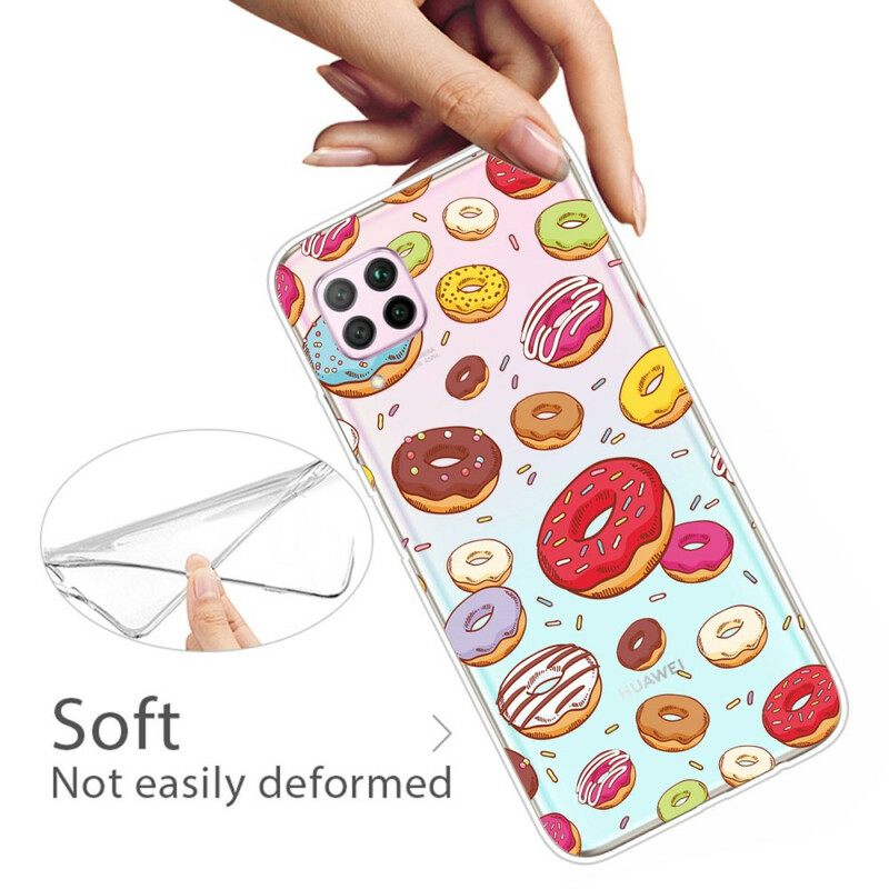 Kuori Huawei P40 Lite Love Donuts