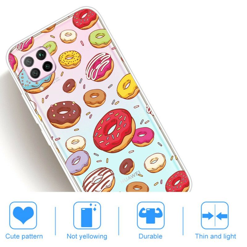 Kuori Huawei P40 Lite Love Donuts