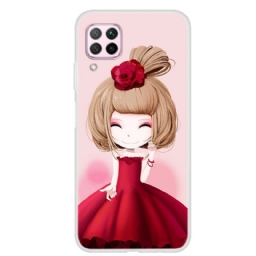 Kuori Huawei P40 Lite Manga Lady