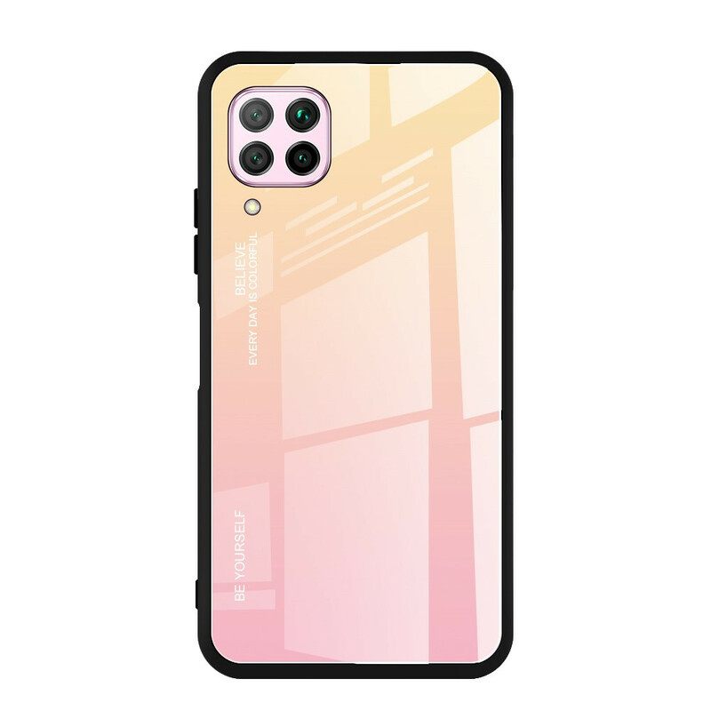 Kuori Huawei P40 Lite Tempered Glass Ole Oma Itsesi