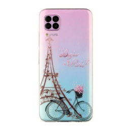 Kuori Huawei P40 Lite Transparent Hei Paris