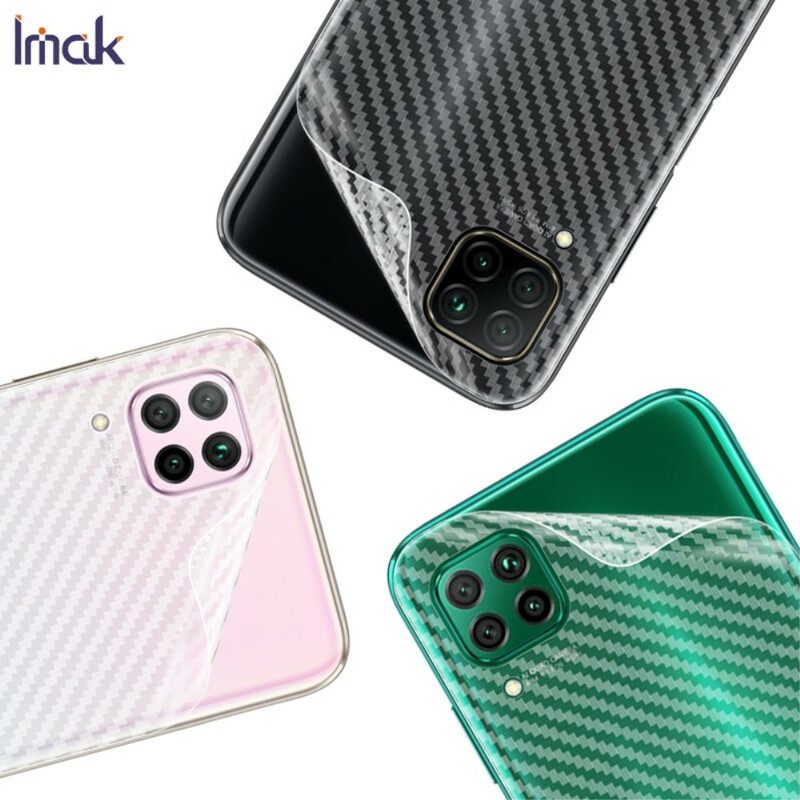 Takakalvo Huawei P40 Lite Style Carbon Imak Kameralle