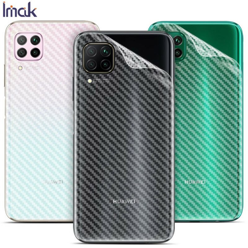 Takakalvo Huawei P40 Lite Style Carbon Imak Kameralle