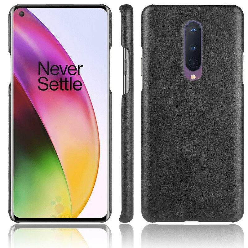 Kuori OnePlus 8 Litchi Performance Leather Effect