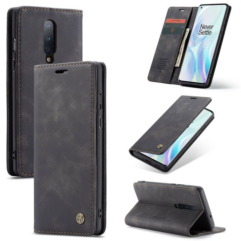 Puhelinkuoret OnePlus 8 Kotelot Flip Caseme Keinonahka