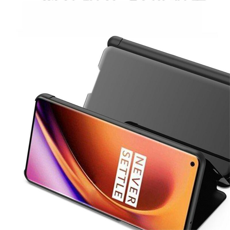 Puhelinkuoret OnePlus 8 Kotelot Flip Mirror