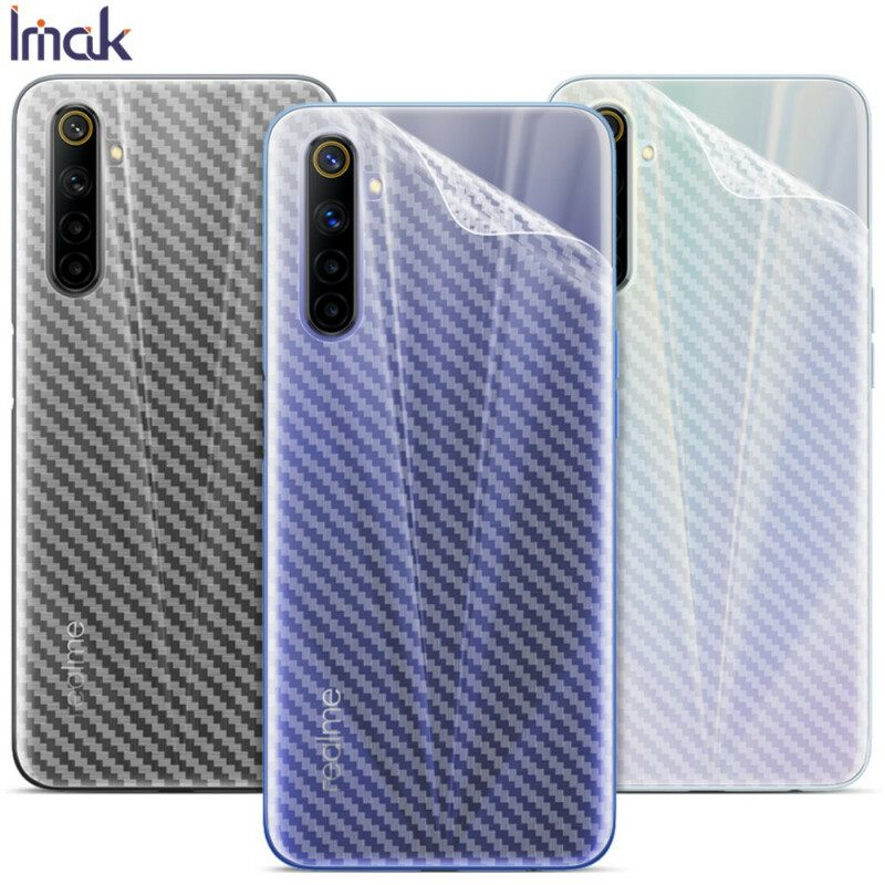 Takasuojakalvo Realme 6 Style Carbon Imakille