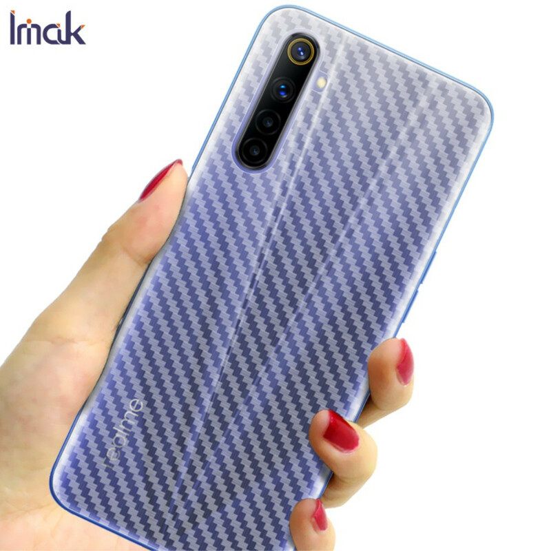 Takasuojakalvo Realme 6 Style Carbon Imakille