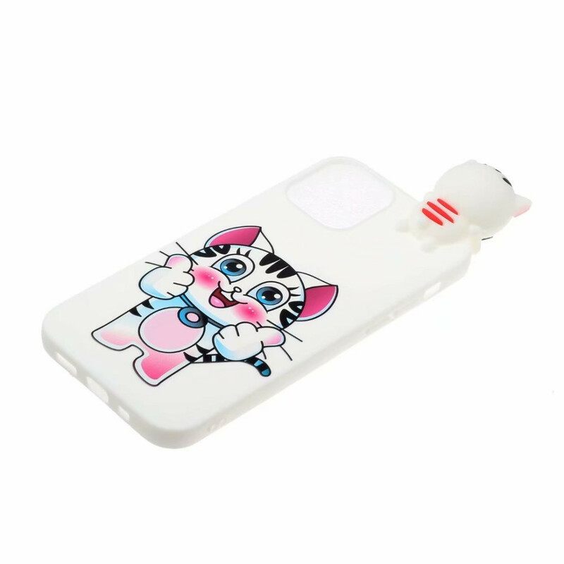 Case iPhone 13 Pro Cat Fun 3d