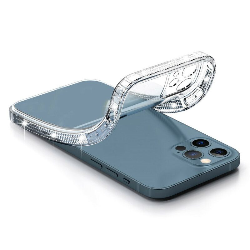 Case iPhone 13 Pro Clear Diamond Edges