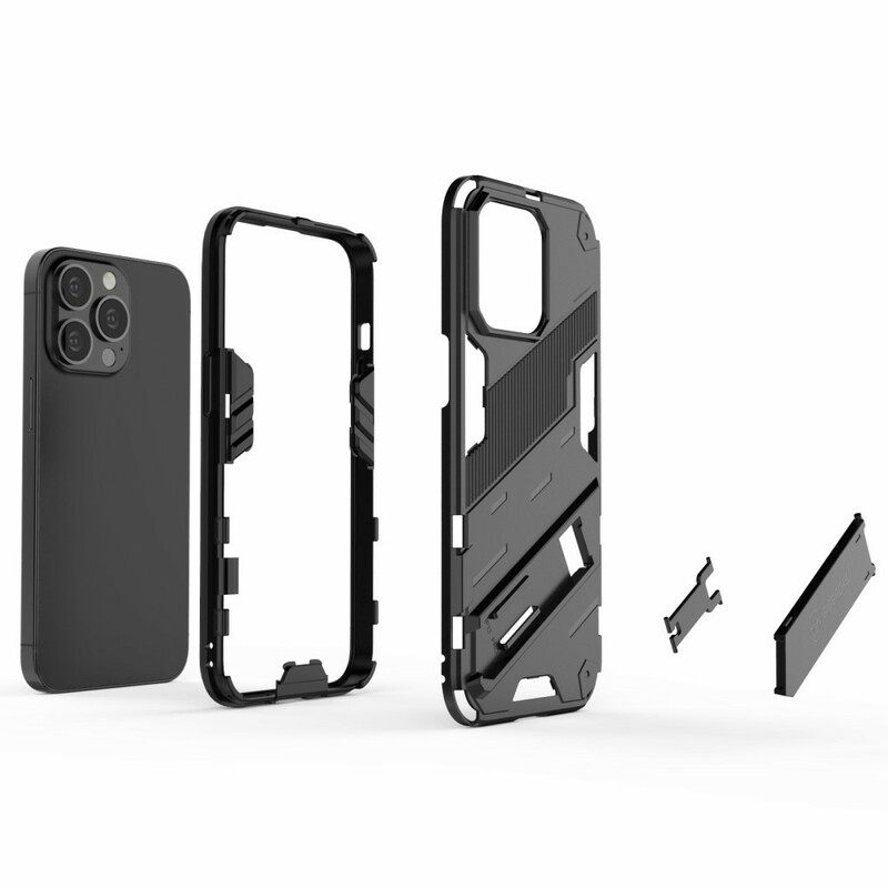 Case iPhone 13 Pro Irrotettava Kaksiasentoinen Handsfree-jalusta