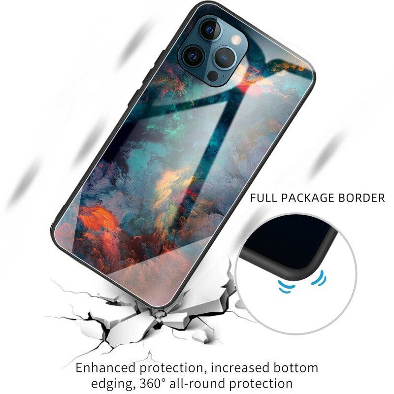 Case iPhone 13 Pro Sky Tempered Glass