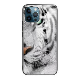 Case iPhone 13 Pro Tiger Tempered Glass