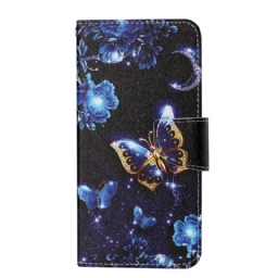 Kotelot iPhone 13 Pro Suojaketju Kuori Precious Thong Butterflies