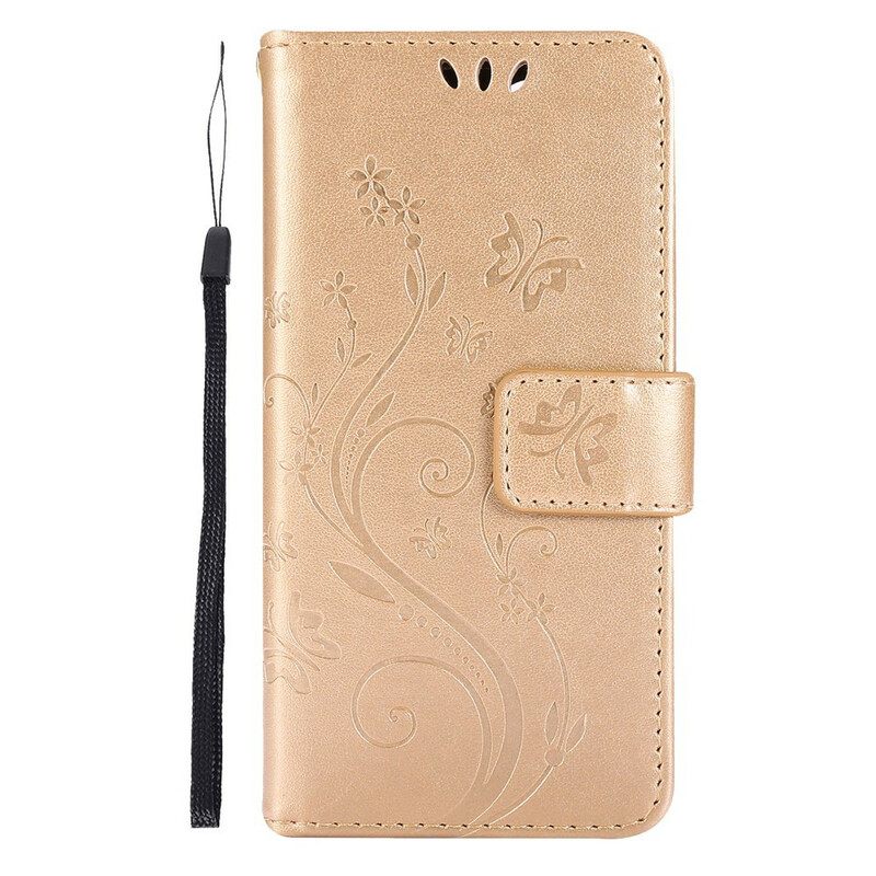 Kotelot iPhone 13 Pro Suojaketju Kuori Strap Graphic Flowers