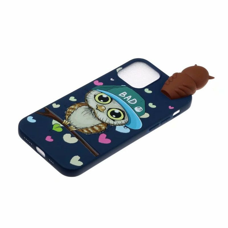 Kuori iPhone 13 Pro 3d Bad Owl