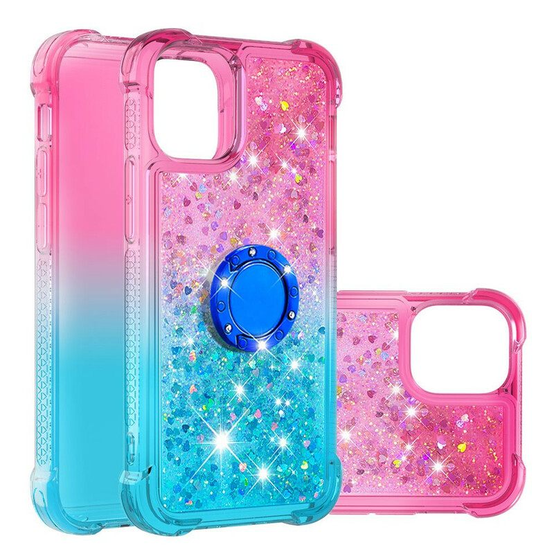 Kuori iPhone 13 Pro Glitter Ring Tuki