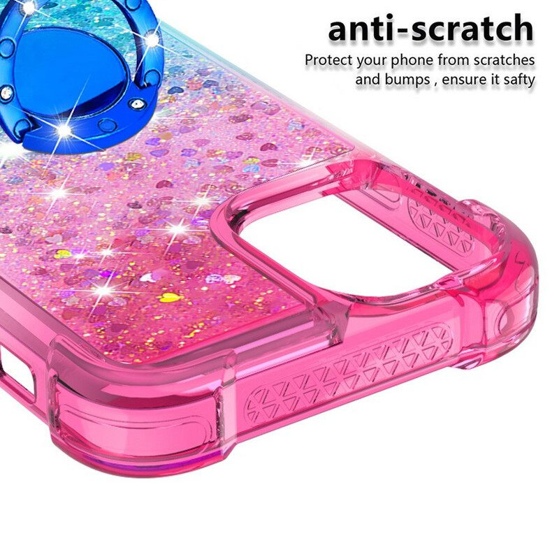 Kuori iPhone 13 Pro Glitter Ring Tuki