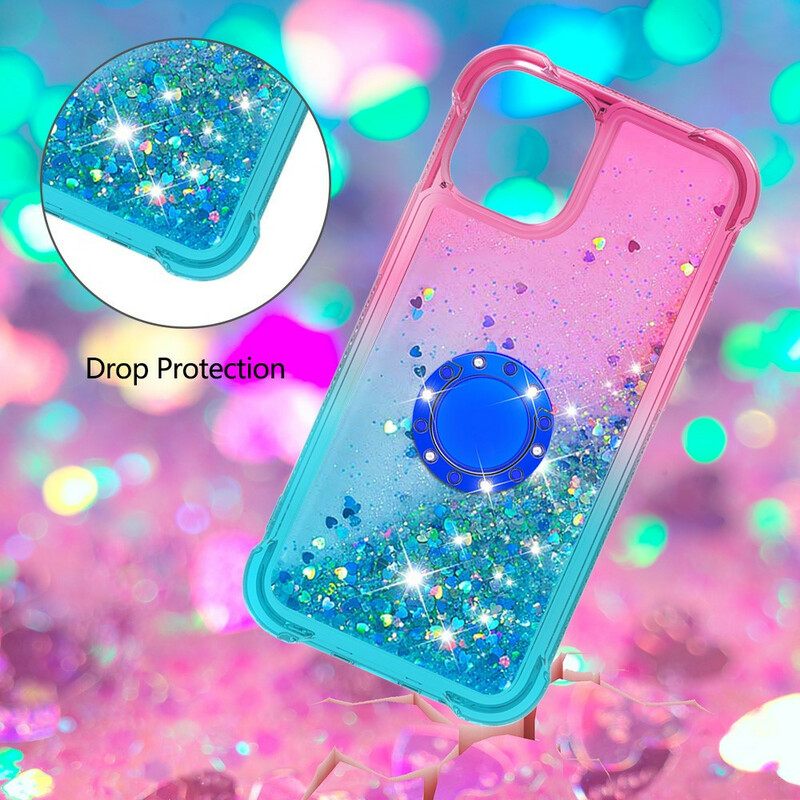 Kuori iPhone 13 Pro Glitter Ring Tuki