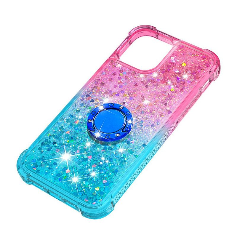 Kuori iPhone 13 Pro Glitter Ring Tuki