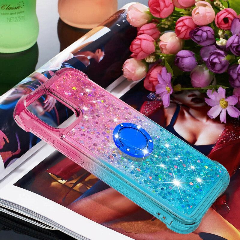 Kuori iPhone 13 Pro Glitter Ring Tuki