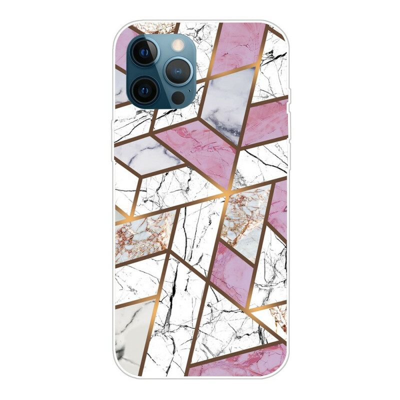 Kuori iPhone 13 Pro Marble Geometry