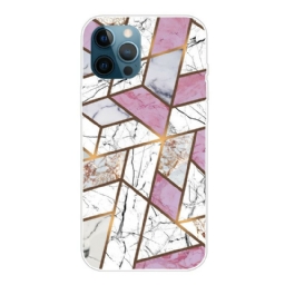 Kuori iPhone 13 Pro Marble Geometry