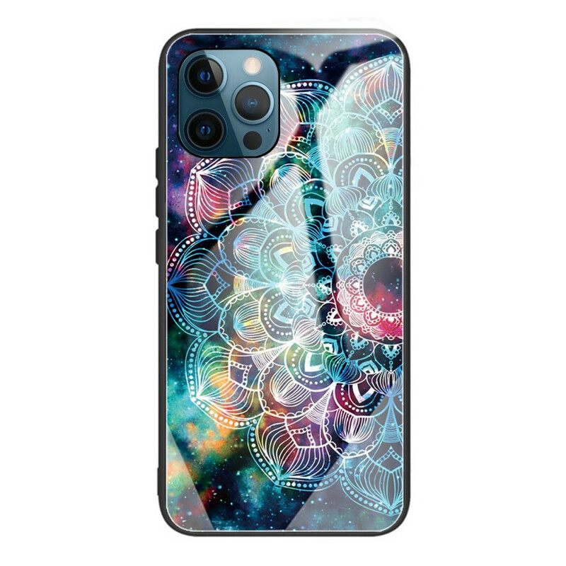 Kuori iPhone 13 Pro Tempered Glass Mandala