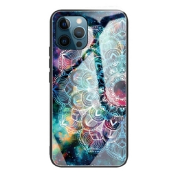 Kuori iPhone 13 Pro Tempered Glass Mandala