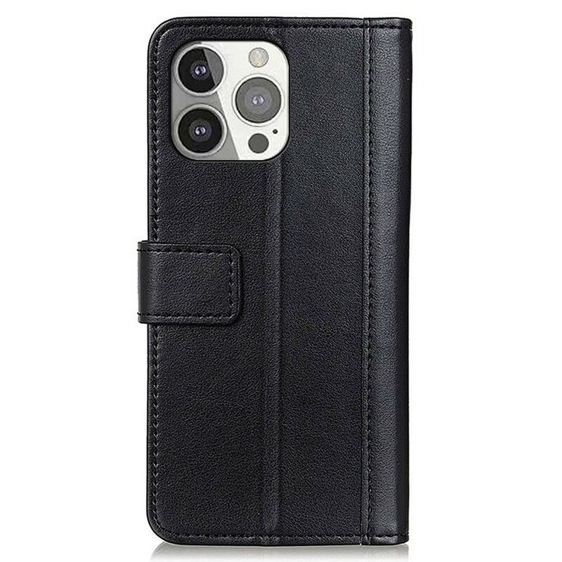 Nahkakotelo iPhone 13 Pro Style Leather