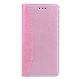 Puhelinkuoret iPhone 13 Pro Kotelot Flip Bicolor Business Leather Effect