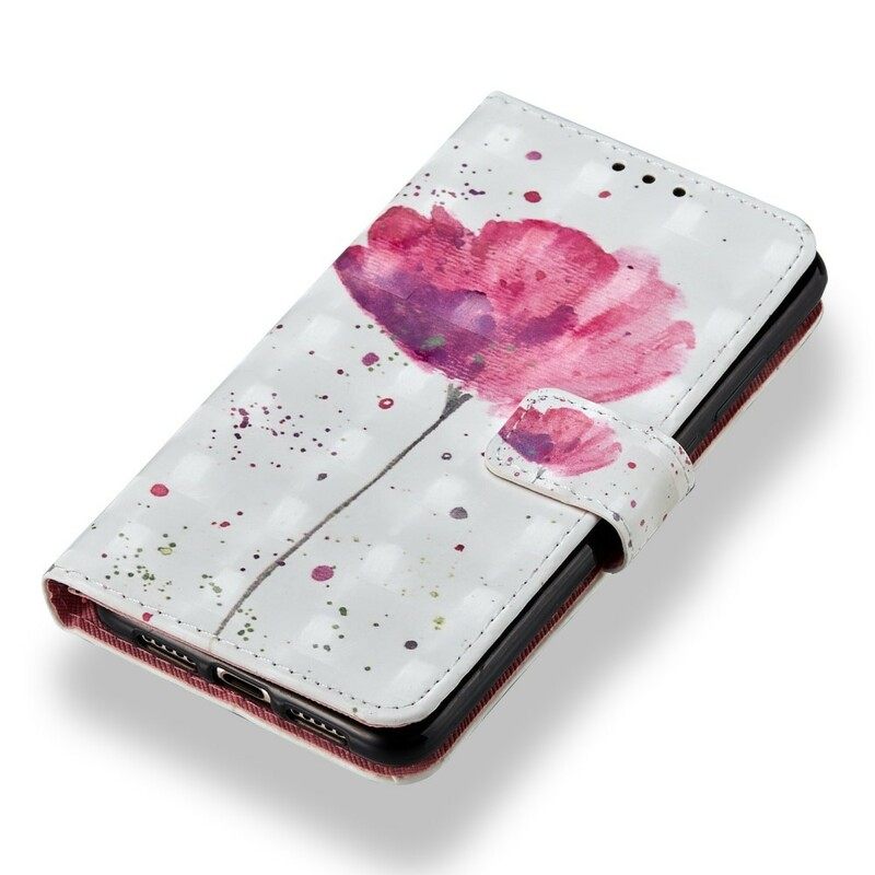 Kuori Flip Case Huawei P20 Licot Watercolour 3d