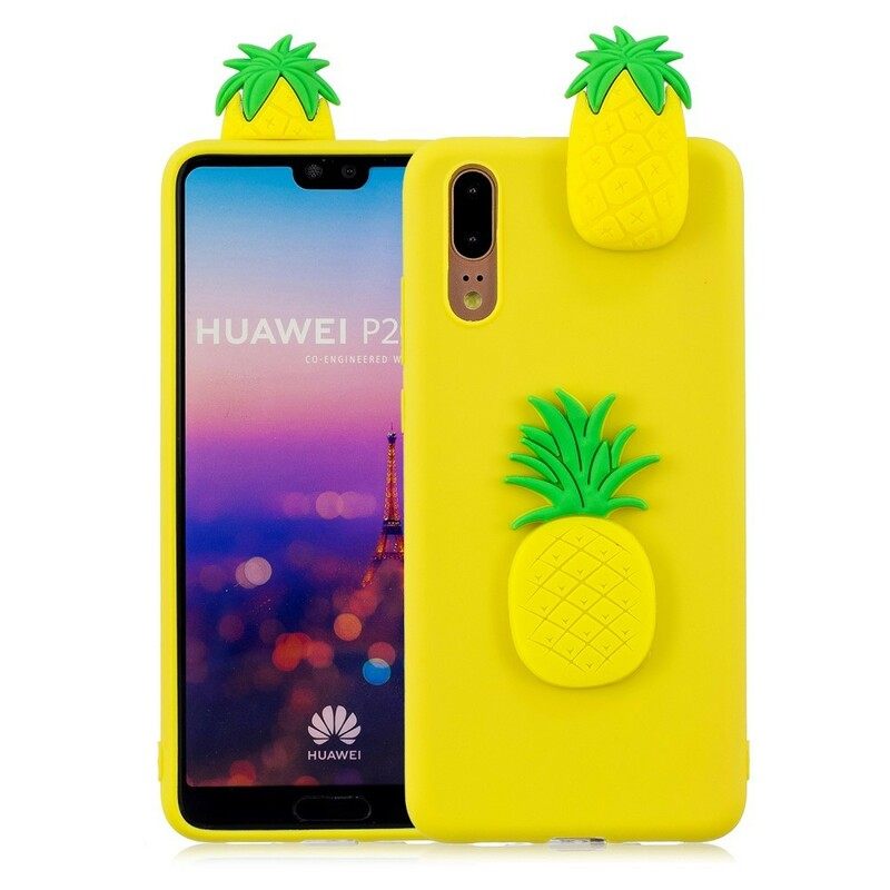 Kuori Huawei P20 3d Ananas