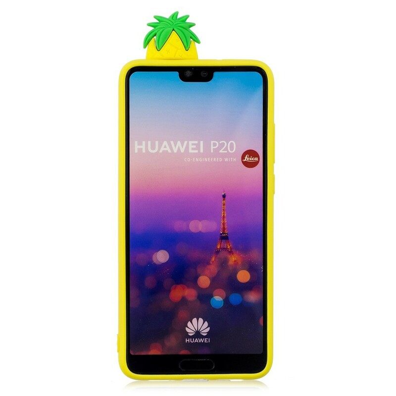 Kuori Huawei P20 3d Ananas