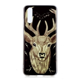 Kuori Huawei P20 Fluorescent Majestic Stag