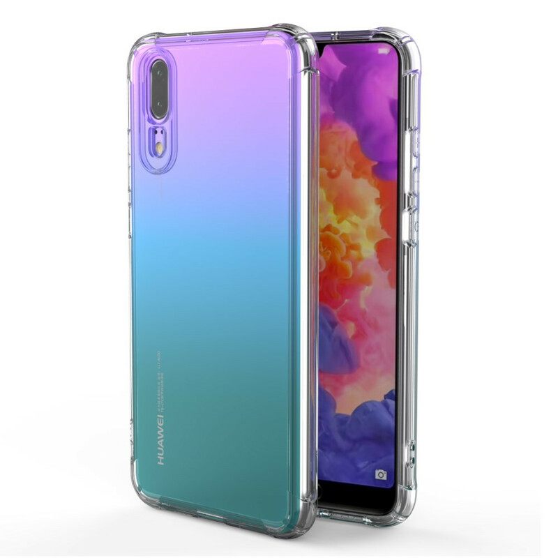 Kuori Huawei P20 Läpinäkyvät Leeu-suojatyynyt