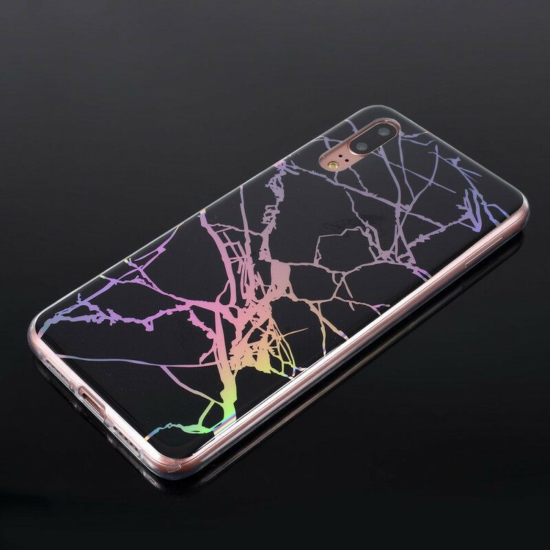 Kuori Huawei P20 Laser Marble