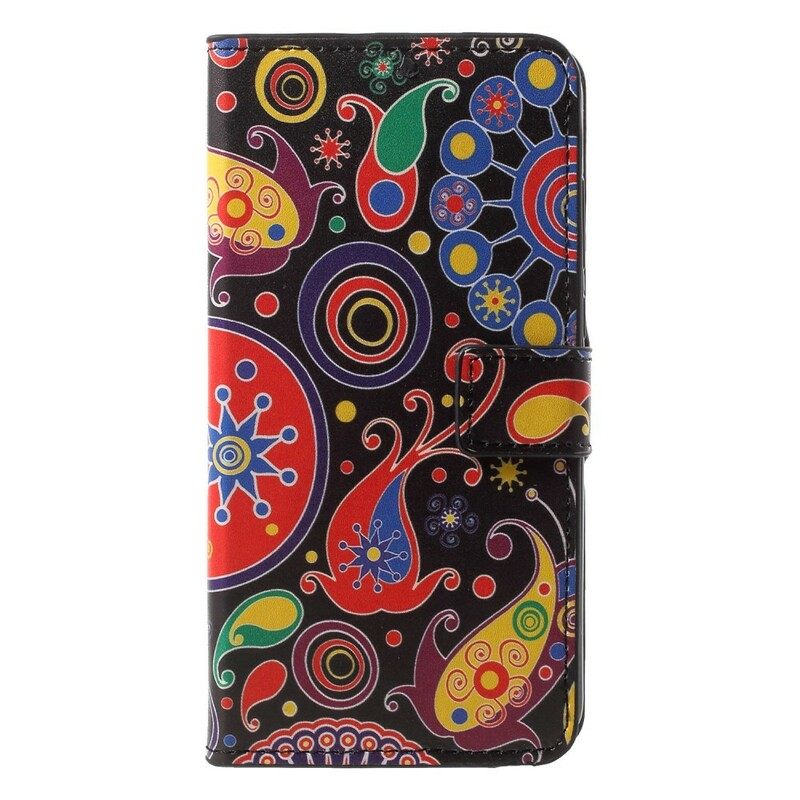 Nahkakotelo Huawei P20 Design Galaxy