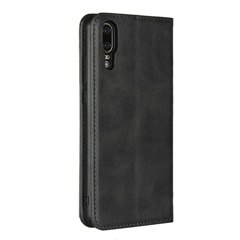 Puhelinkuoret Huawei P20 Kotelot Flip Style Leather Sobriety