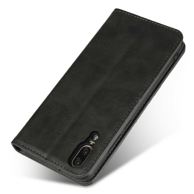 Puhelinkuoret Huawei P20 Kotelot Flip Style Leather Sobriety